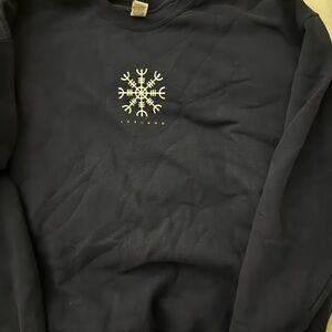 Gildan Navy Blue Crewneck Sweater